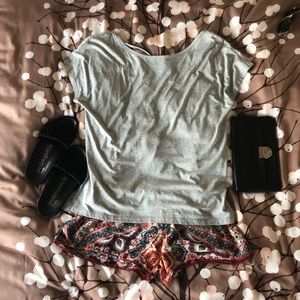 Lounge The White Company Grey Shirt